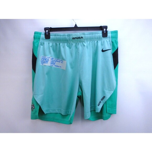 Nike Pants - RARE Nike New York Liberty WNBA Team Issue Shorts Mint Green Women Size XL (38)